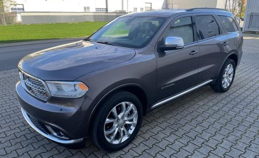Dodge Durango 5.7 Citadel 4×4 6místný LPG  8 rychlostí