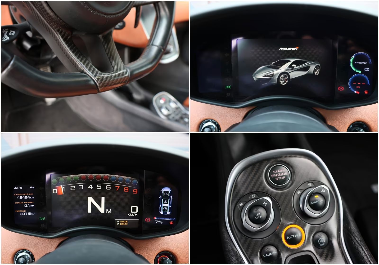 McLaren 570S 3.8 V8 kupé/karbon